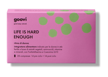 GOOVI LIFE IS HARD ENOUGH RITMO DI DONNA 28 COMPRESSE - Farmacia De Pasquale