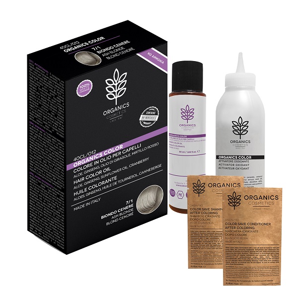 ORGANICS PHARM ORGANICS COLOR 7/1 BIONDO CENERE - Farmacia De Pasquale