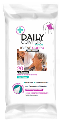 DAILY COMFORT SENIOR PANNI IGIENE CORPO 24 PEZZI - Farmacia De Pasquale