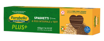 FARABELLA SPAGHETTI RISO INTEGRALE E TEFF 400 G - Farmacia De Pasquale