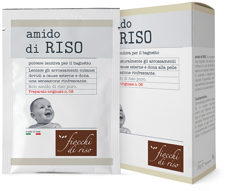FIOCCHI DI RISO AMIDO DI RISO POLVERE LENITIVO 100 G - Farmacia De Pasquale