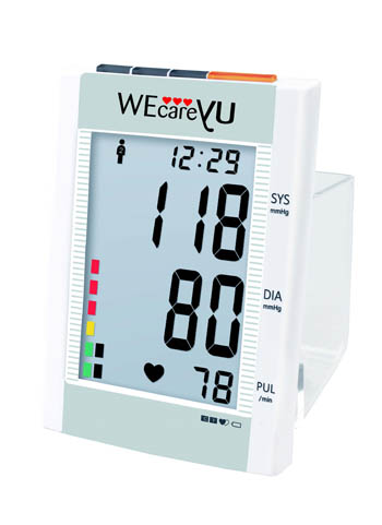 MISURATORE PRESSIONE BRACCIO VERTICALE WECAREYU CARDIO-PLUS - Farmacia De Pasquale