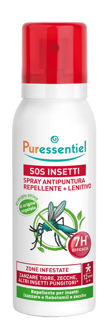 PURESSENTIEL SPRAY ANTIPUNTURA SOS INSETTI PMC 75 ML - Farmacia De Pasquale