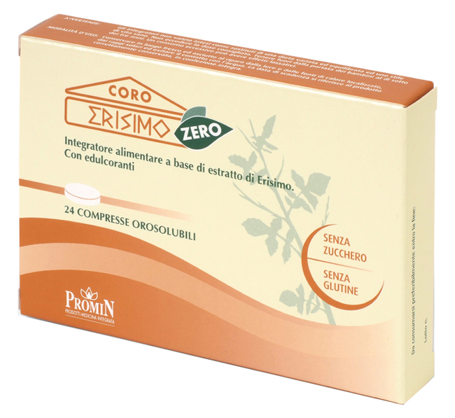 CORO ERISIMO ZERO 24 COMPRESSE OROSOLUBILI - Farmacia De Pasquale