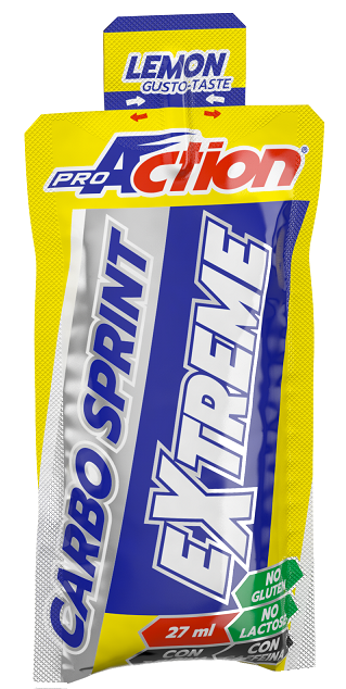 PROACTION CARBOSPRINT EXTREME LEMON GEL 27 ML - Farmacia De Pasquale