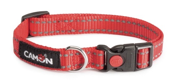 COLLARE LOWTENSION REFLEX ROSSO 15 MM X 26/40 CM - Farmacia De Pasquale