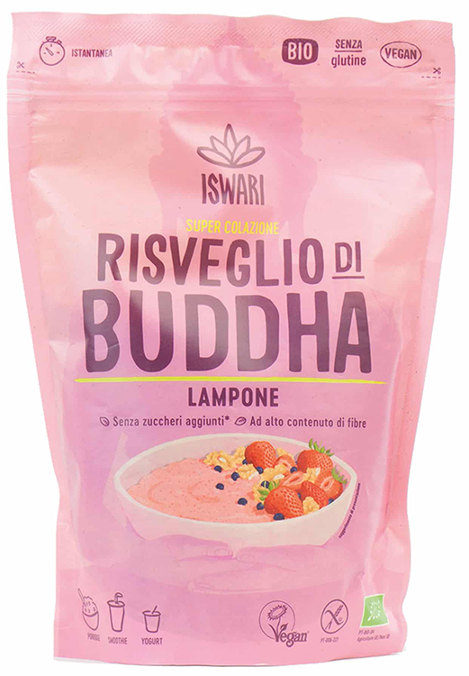 RISVEGLIO BUDDHA LAMPONE BIO 360 G ISWARI - Farmacia De Pasquale