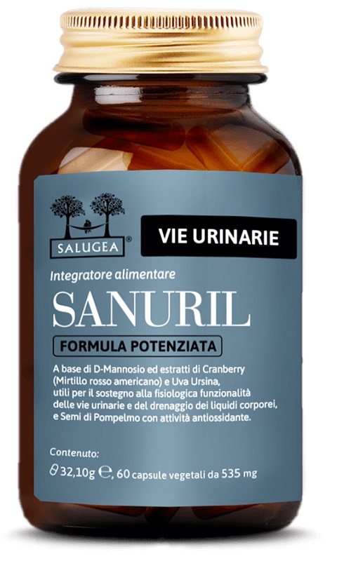SALUGEA SANURIL FORMULA POTENZIATA 60 CAPSULE VEGETALI - Farmacia De Pasquale