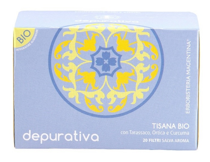 TISANA DEPURATIVA BIO 20 FILTRI - Farmacia De Pasquale