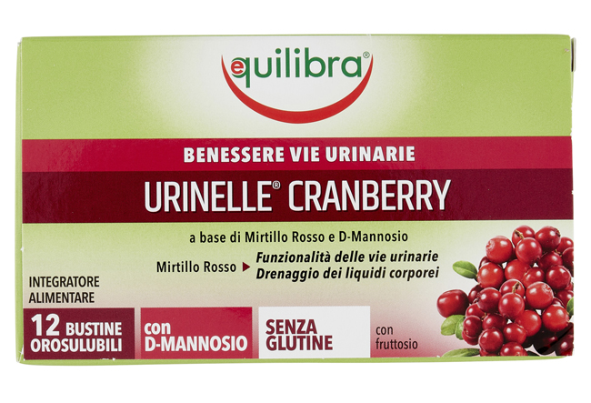 URINELLE CRANBERRY 12 BUSTINE OROSOLUBILI - Farmacia De Pasquale