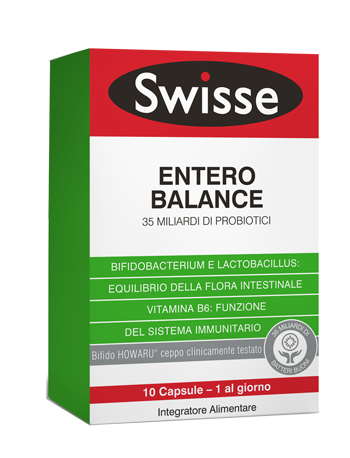 SWISSE ENTERO BALANCE 10 CAPSULE - Farmacia De Pasquale