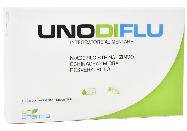 UNODIFLU 20 COMPRESSE - Farmacia De Pasquale