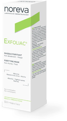 EXFOLIAC MASCHERA PURIFICANTE A RISCIACQUO 50 ML - Farmacia De Pasquale