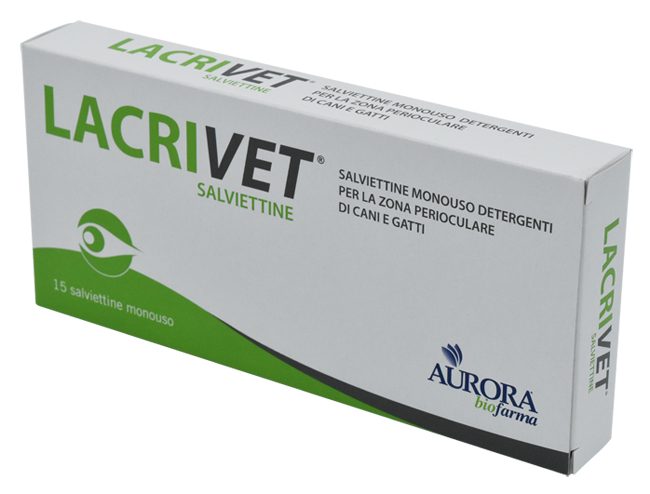 LACRIVET SALVIETTINE 15 PEZZI - Farmacia De Pasquale