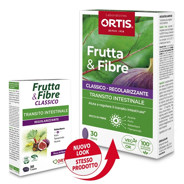 FRUTTA & FIBRE CLASSICO 30 COMPRESSE - Farmacia De Pasquale