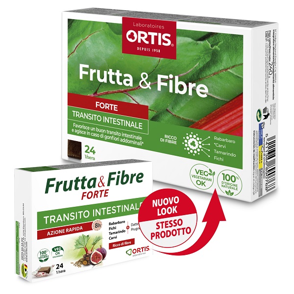 FRUTTA & FIBRE FORTE 24 CUBETTI - Farmacia De Pasquale