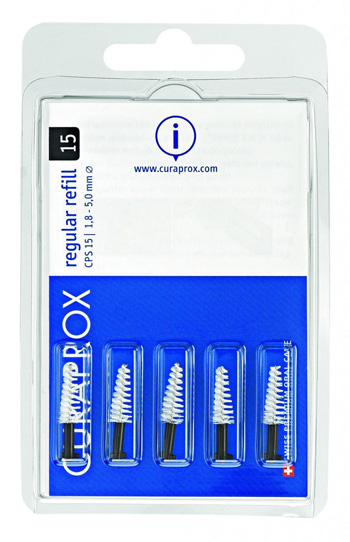 CURAPROX CPS REGULAR CPS 15 CON 5 SCOVOLINI + SUPPORTO - Farmacia De Pasquale