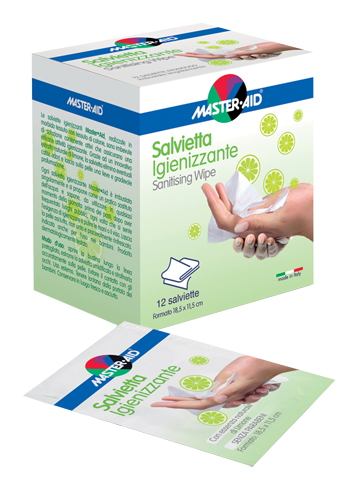 SALVIETTA IGIENIZZANTE 12 PEZZI - Farmacia De Pasquale