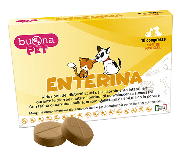 BUONAPET ENTERINA 10 COMPRESSE - Farmacia De Pasquale