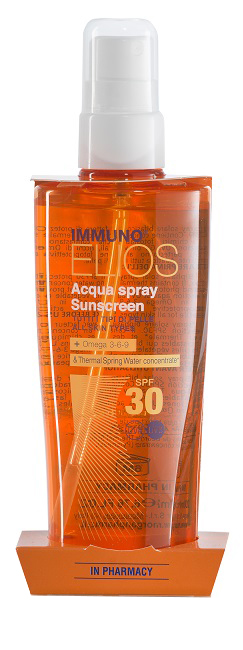 IMMUNO ELIOS ACQUA SPRAY SOLARE BIFASICO SPF30 200 ML - Farmacia De Pasquale