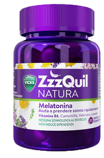 VICKS ZZZQUIL NATURA 30 PASTIGLIE GOMMOSE - Farmacia De Pasquale
