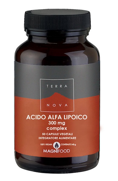 TERRANOVA ACIDO ALFA LIPOICO 300MG COMPLEX 50 CAPSULE - Farmacia De Pasquale