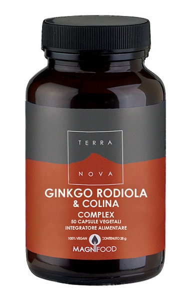 TERRANOVA GINKGO/RODIOLA/COLINA COMPLEX 50 CAPSULE - Farmacia De Pasquale