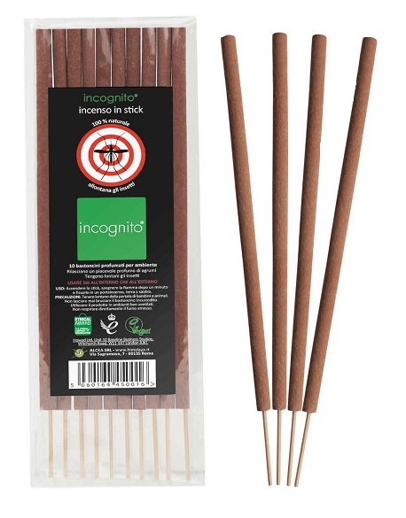 INCOGNITO INCENSO IN STICK 10 BASTONCINI - Farmacia De Pasquale