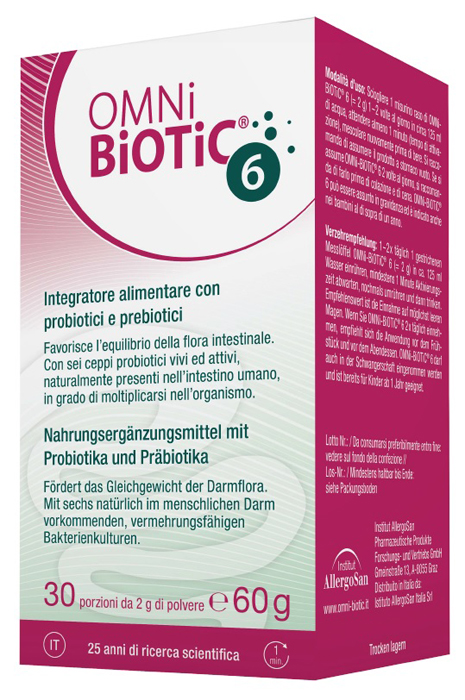 OMNI BIOTIC 6 BARATTOLO 60 G - Farmacia De Pasquale