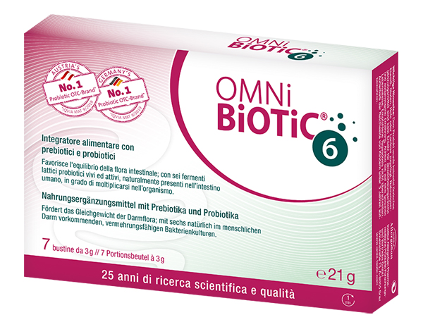 OMNI BIOTIC 6 POLVERE 7 BUSTINE DA 3 G - Farmacia De Pasquale