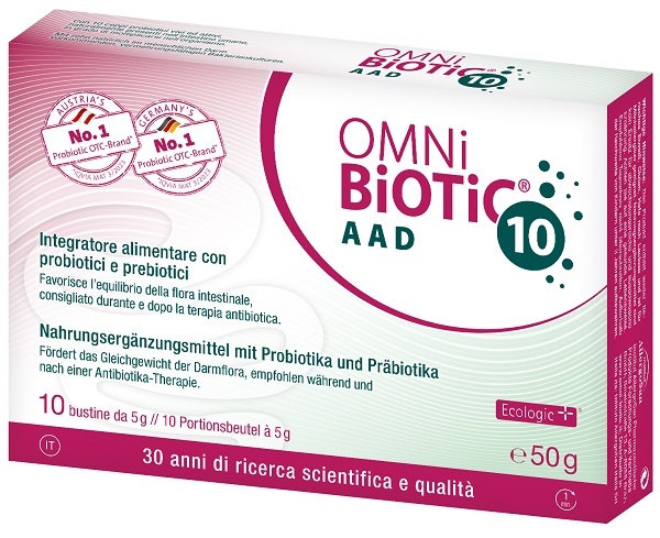 OMNI BIOTIC 10 AAD 10 BUSTINE DA 5 G - Farmacia De Pasquale