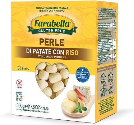 FARABELLA PERLE PATATE RISO 500 G - Farmacia De Pasquale