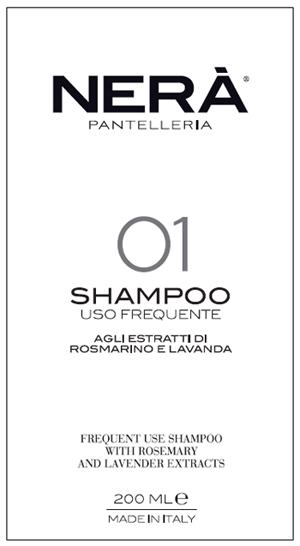 NERA' 01 SHAMPOO USO FREQUENTE ESTRATTI ROSMARINO E LAVANDA 200 ML - Farmacia De Pasquale