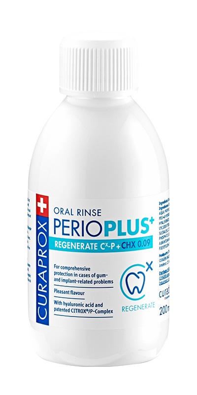 CURAPROX PERIOPLUS+ REGENERATE CHX 0,09% 200 ML - Farmacia De Pasquale