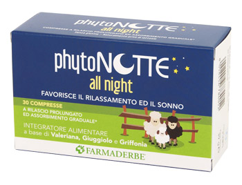 PHYTO NOTTE ALL NIGHT 30 COMPRESSE - Farmacia De Pasquale