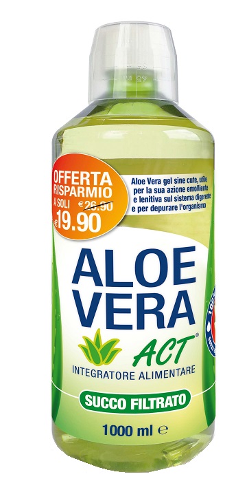 ALOE VERA ACT SUCCO FILTRATO 1000 ML - Farmacia De Pasquale