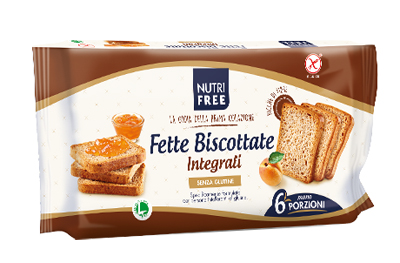 NUTRIFREE FETTE BISCOTTATE INTEGRALI 225 G - Farmacia De Pasquale