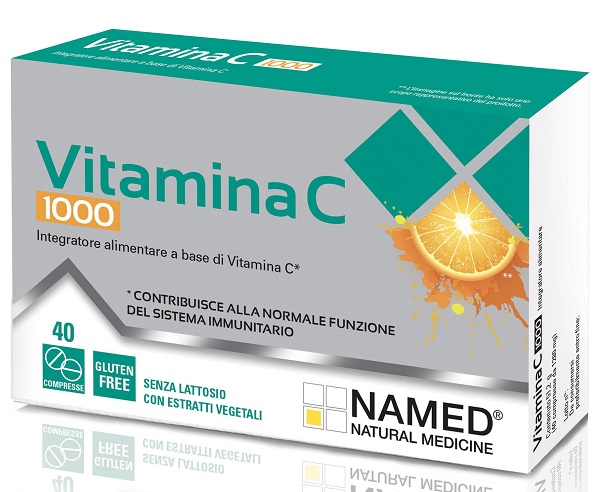 VITAMINA C 1000 40 COMPRESSE - Farmacia De Pasquale