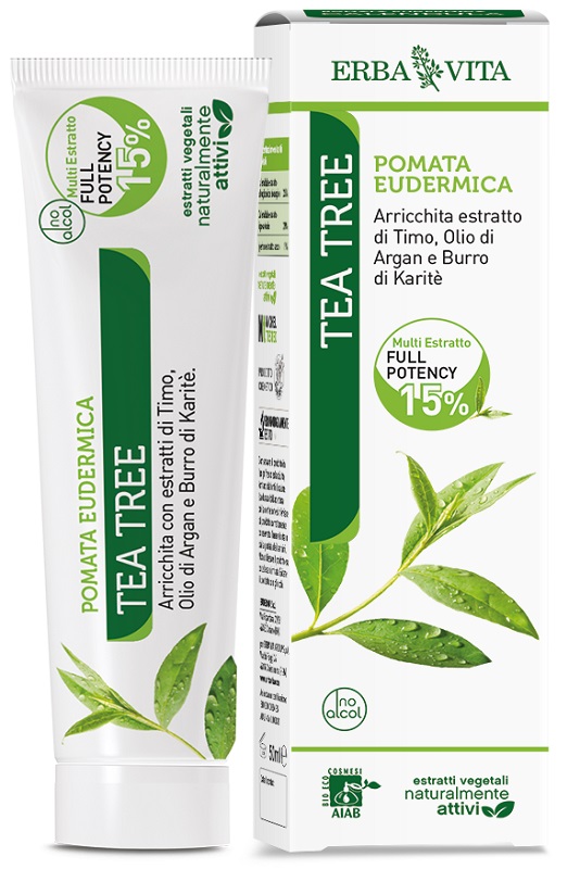 POMATA EUDERMICA TEA TREE 50 ML - Farmacia De Pasquale