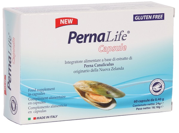 PERNALIFE 60 CAPSULE DA 0,40 G - Farmacia De Pasquale