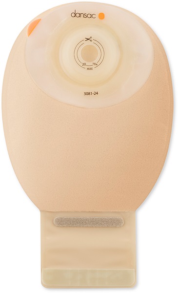 DANSAC NOVALIFE TRE 1 SACCA APERTA OPACA SOFTCONVEX MAXI PER ILEOSTOMIA CON FINESTRA RITAGLIABILE 15-34MM 540 ML 10 PEZZI - Farmacia De Pasquale