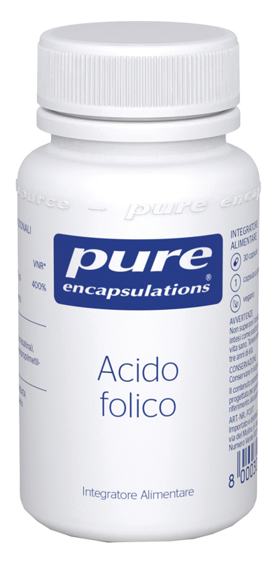 PURE ENCAPSULATIONS ACIDO FOLICO 30 CAPSULE - Farmacia De Pasquale
