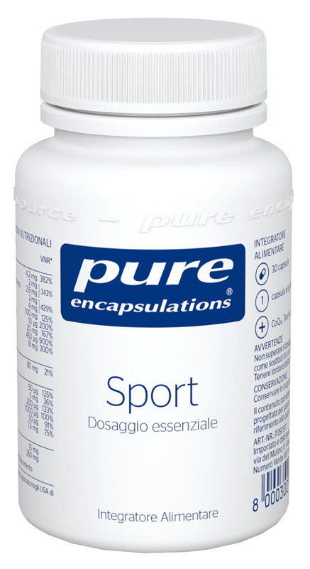 PURE ENCAPSULATIONS SPORT 30 CAPSULE - Farmacia De Pasquale
