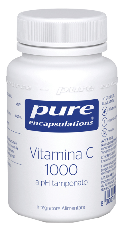 PURE ENCAPSULATIONS VITAMINA C1000 30 CAPSULE - Farmacia De Pasquale