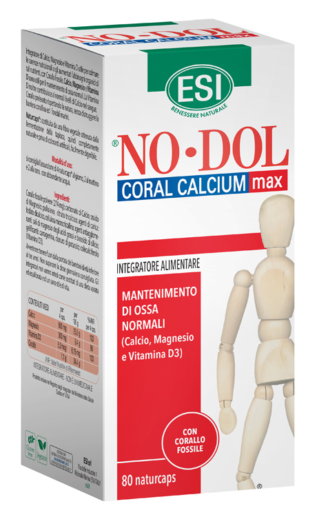 ESI NO DOL CORAL CALCIUM MAX 80 CAPSULE - Farmacia De Pasquale