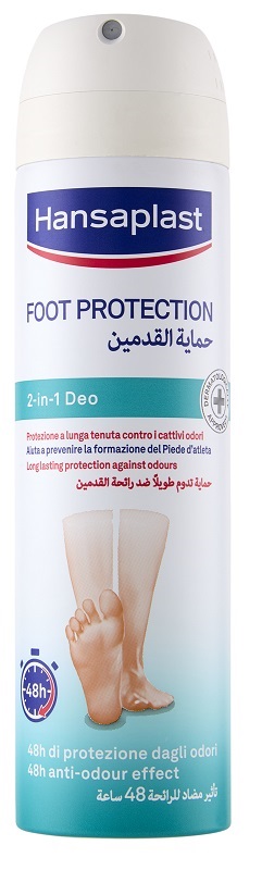 HANSAPLAST FOOT PROTECTION 2 IN 1 DEO 150 ML - Farmacia De Pasquale