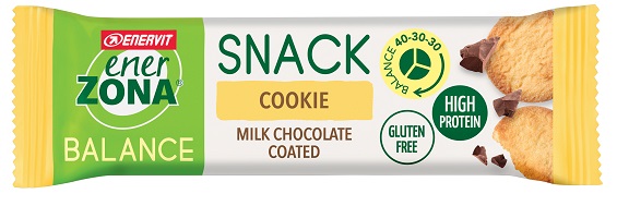 ENERZONA SNACK COOKIE MILK CIOCHOLATE 33 G - Farmacia De Pasquale