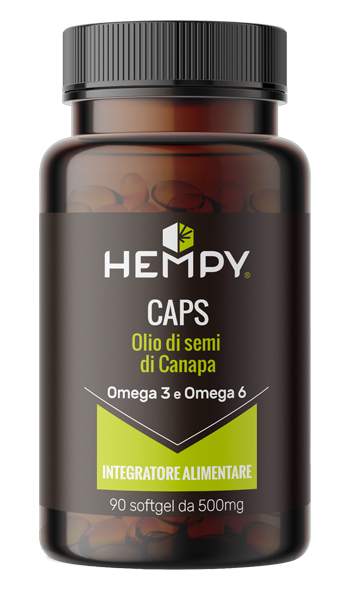 HEMPY CAPS 90 SOFTGEL - Farmacia De Pasquale