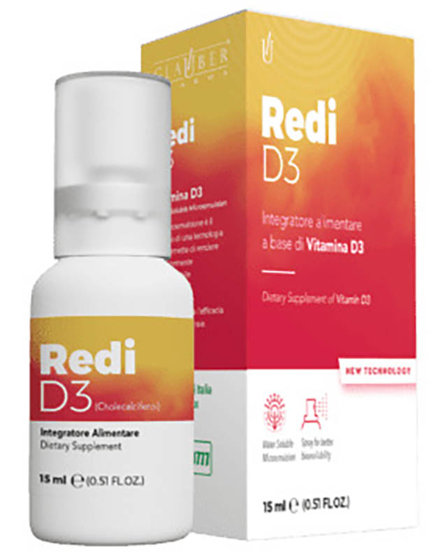 REDI-D3 SPRAY GLAUBER 15 ML - Farmacia De Pasquale