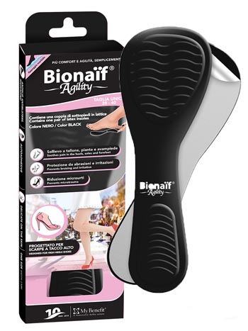 BIONAIF AGILITY SOTTOPIEDE NERO - Farmacia De Pasquale